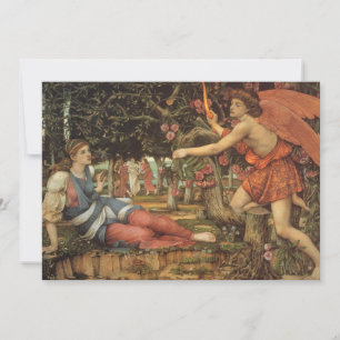 Carte L'Amour et la Jeune Fille par John Stanhope