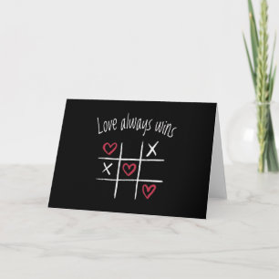 Carte L'amour gagne toujours
