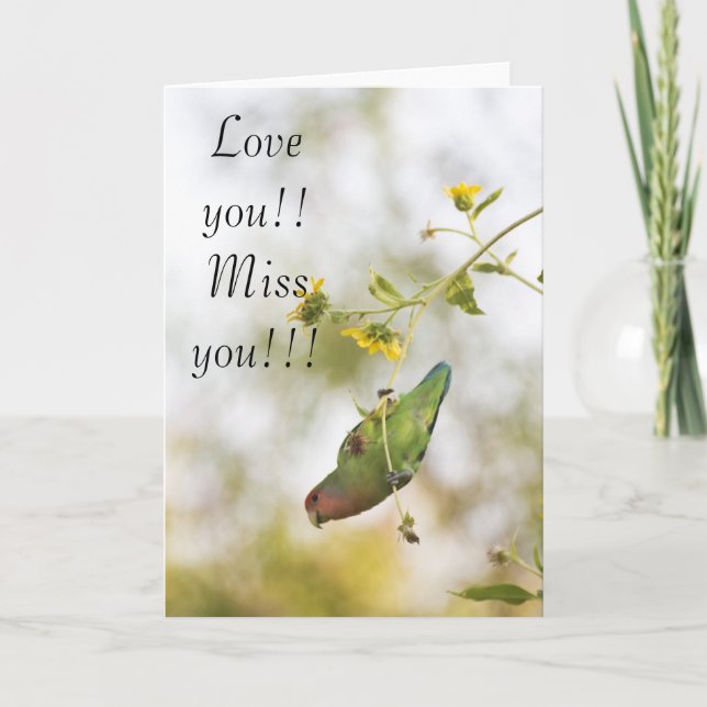 Carte L'amour que vous manquez Inséparable (Devant)