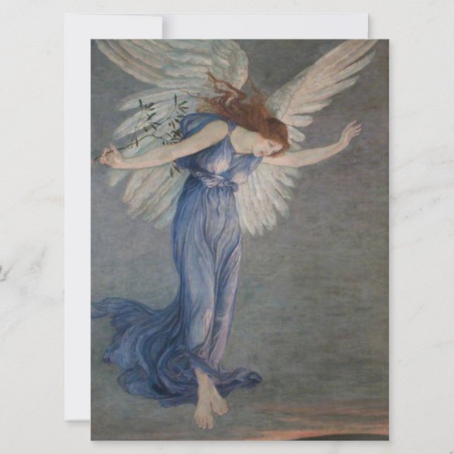 Carte L'ange de la paix (par Walter Crane) (Devant)