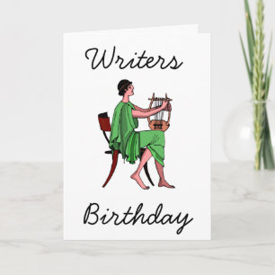 Carte L'anniversaire de l'auteur