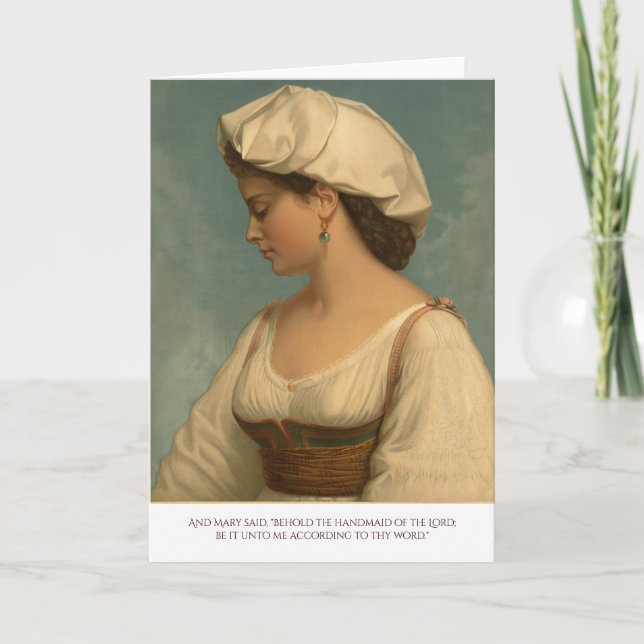 Carte L'Annonciation (Devant)