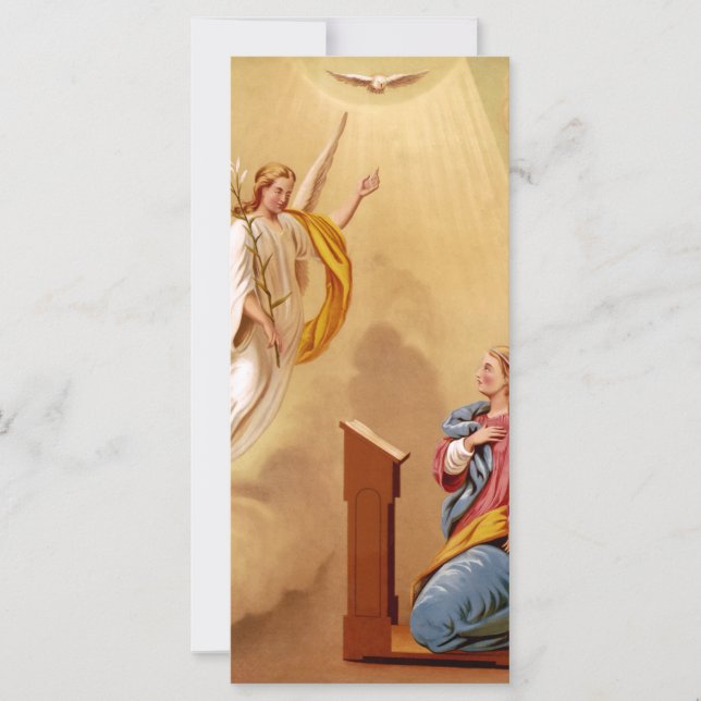 Carte L'Annonciation de la Vierge Marie (Devant)