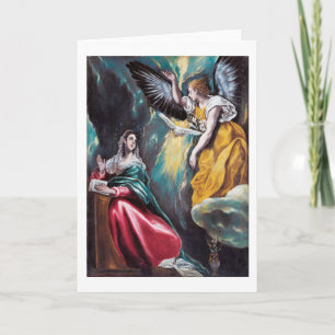 Carte L'Annonciation, El Greco