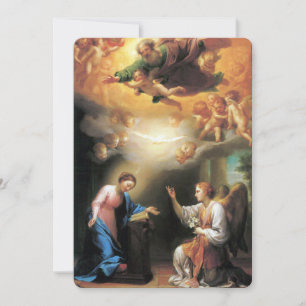 Carte L'Annonciation par Anton Raphael Mengs