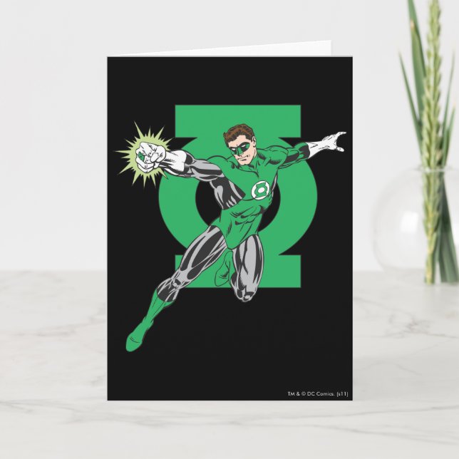 Carte Lanterne verte et symbole (Devant)