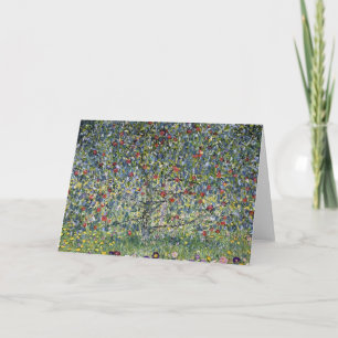 Carte L'arbre aux pommes (par Gustav Klimt)