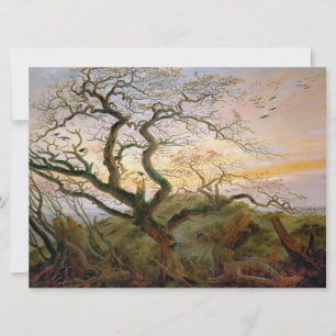 Carte L'arbre des corbeaux (par Caspar David Friedrich)