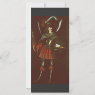 Carte L'Archange Michel par Francisco de Zurbarán