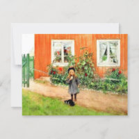 Larsson - Brita avec chat et sandwich