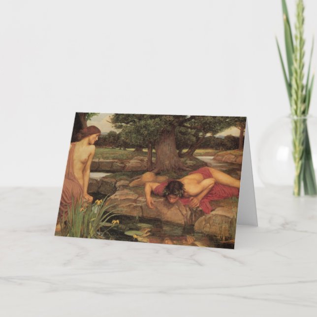 Carte L'art d'Echo et de Narcisse (Devant)