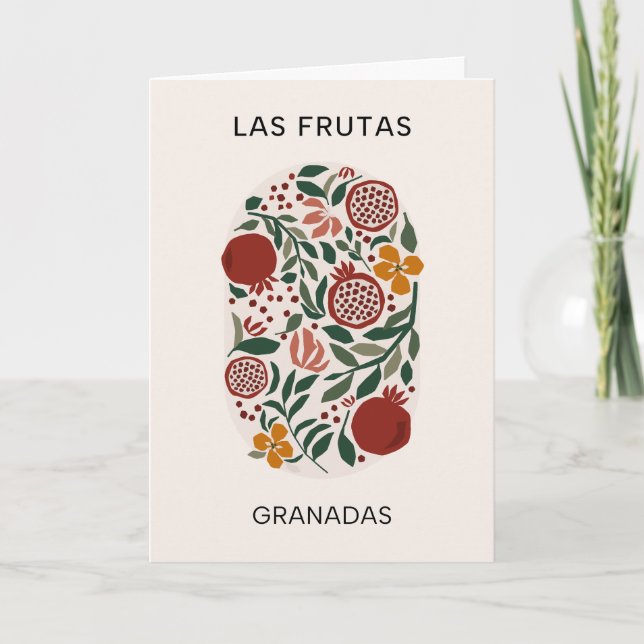 Carte Las Frutas : Granadas - Marché aux grenades