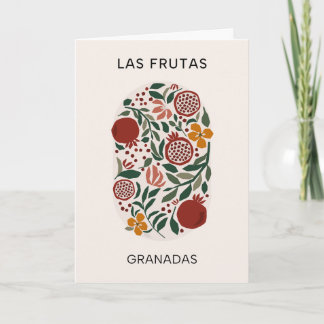 Carte Las Frutas : Granadas - Marché aux grenades
