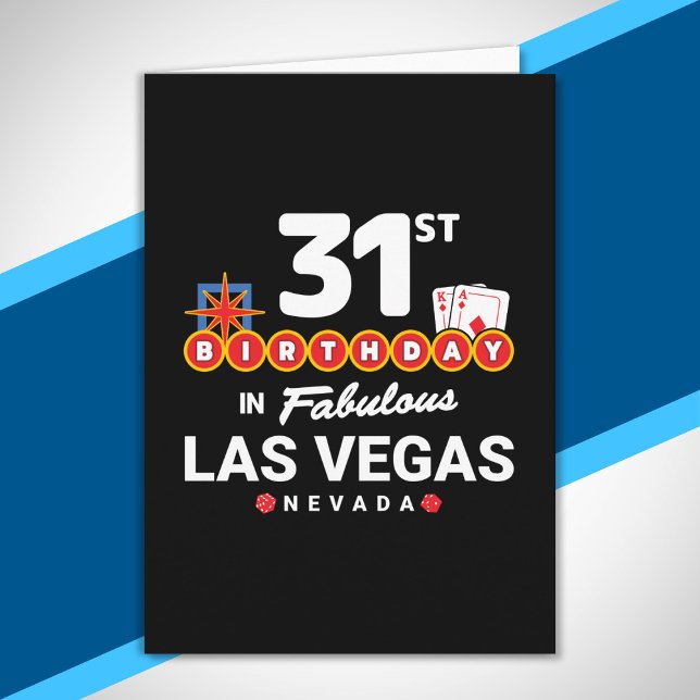 Carte Las Vegas Birthday Party (Créateur téléchargé)