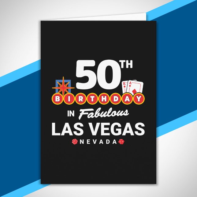 Carte Las Vegas Birthday Party (Créateur téléchargé)