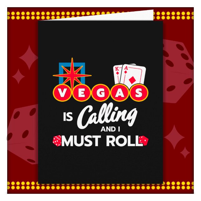 Carte Las Vegas Calling Party à Las Vegas Trip Las Vegas (Créateur téléchargé)