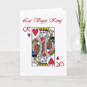 Carte Las Vegas King of Hearts