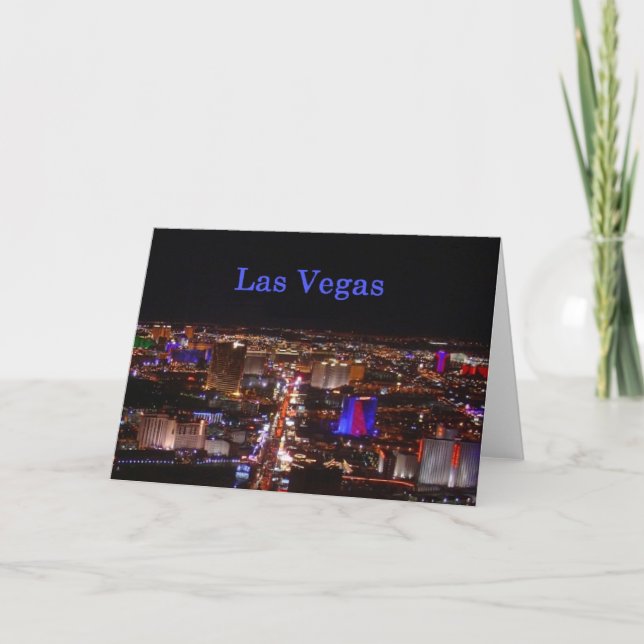 Carte Las Vegas Strip (Devant)