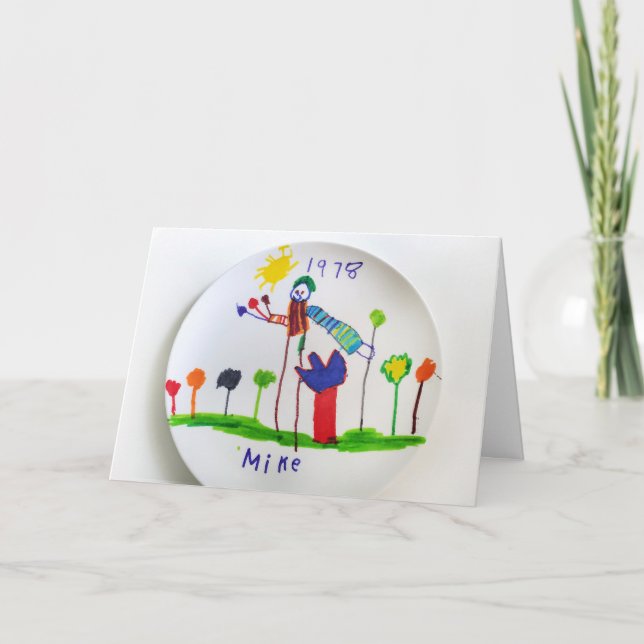 Carte L'assiette de Mike (Devant)