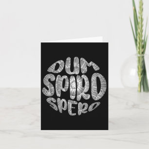 Carte Latin Phrase Dum Spiro Spero Motivation Langue E