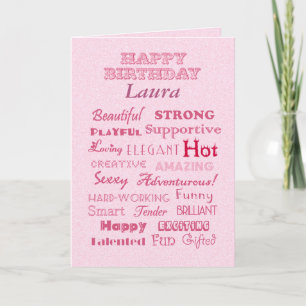 Carte Laura Joyeux Anniversaire Paroles de louanges