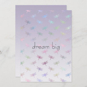 Carte Lavender Ombre Arc-en-ciel
