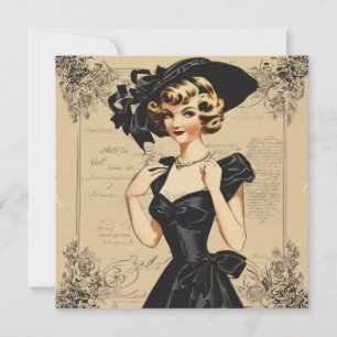 Carte LBD élégante : Parfaite pour toutes les occa