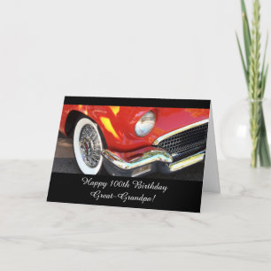Carte Le 100e anniversaire de Grand-père