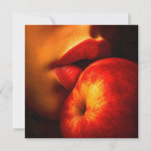 Carte Le Baiser de Nectarine – Un Portrait Intime