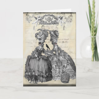 Carte Le bal d'Halloween