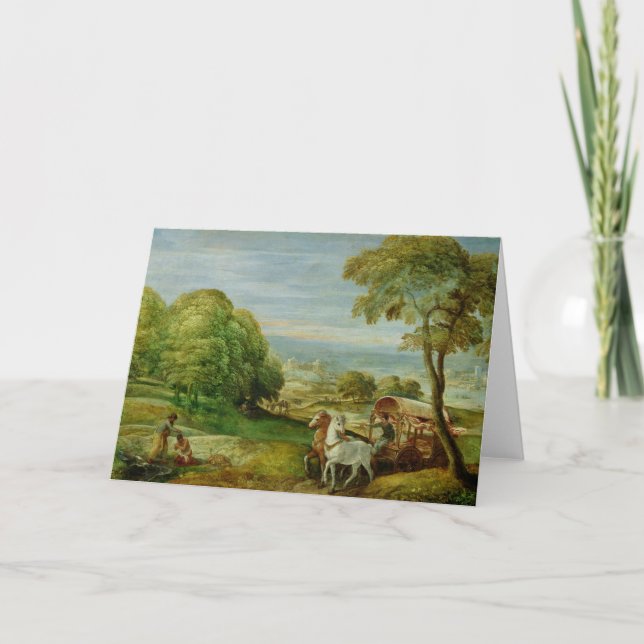 Carte Le baptême de l'eunuque éthiopien (Devant)