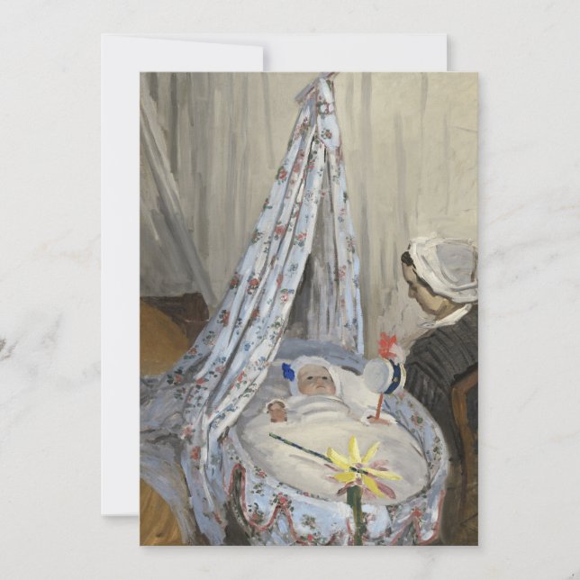Carte Le Berceau | CLAUDE MONET (Devant)