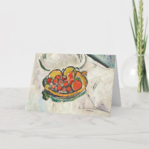 Carte Le bol de fruits   George Leslie Hunter