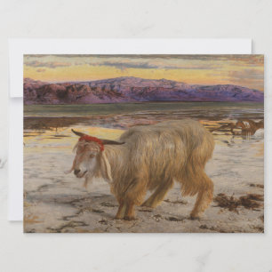 Carte Le bouc émissaire (par William Holman Hunt)