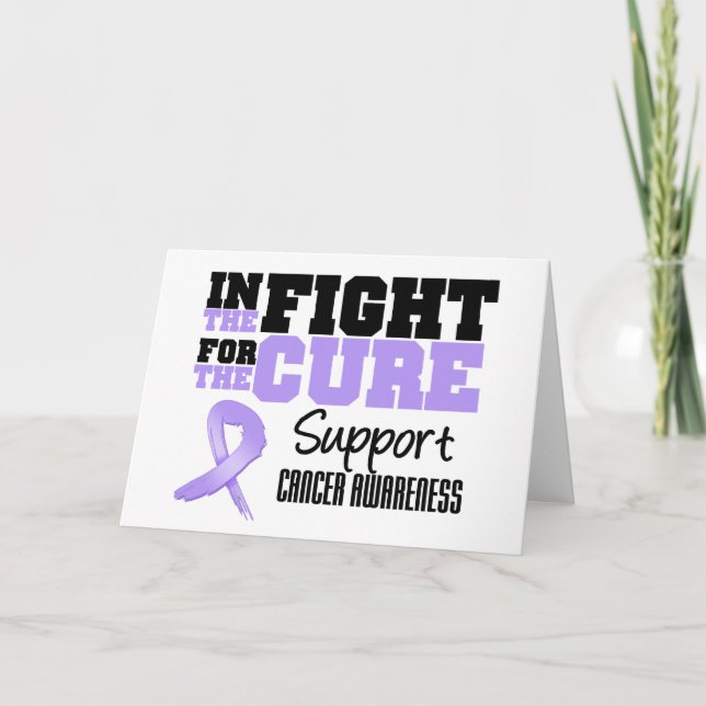 Carte Le Cancer Dans La Lutte Pour Le Traitement (Devant)