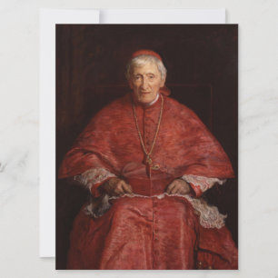 Carte Le cardinal John Henry Newman