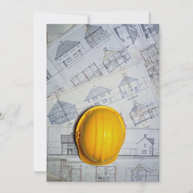 Carte Le casquette et les plans de l'architecte (Devant)