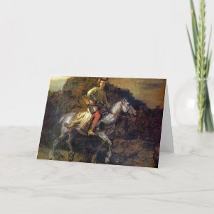 Carte Le cavalier polonais par Rembrandt Harmenszoon van