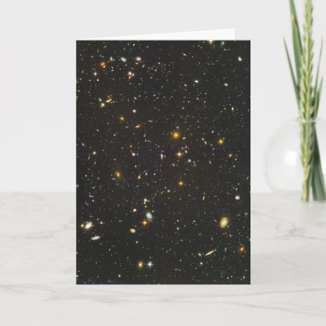 Carte Le champ ultra profond de Hubble (Devant)