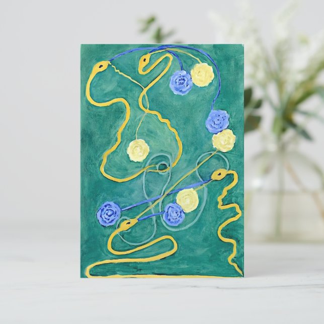 Carte Le chaos primitif par Hilma af Klint (Debout devant)