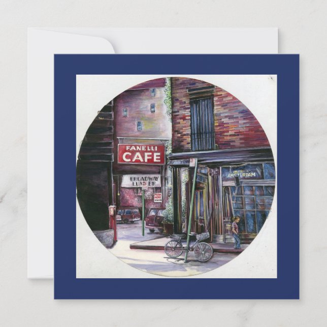 Carte Le charme de Fanelli, New York, Soho, New York (Devant)