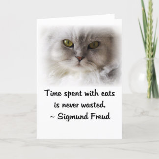 Carte Le chat de Freud