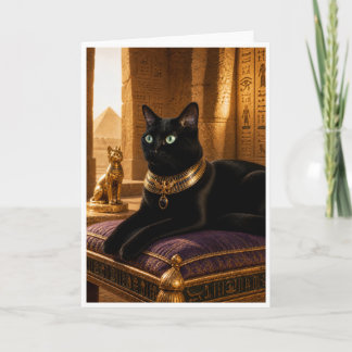 Carte Le Chat Noir du Pharaon