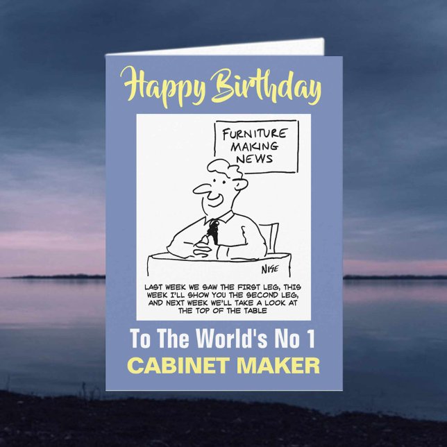 Carte Le chef d'cabinet n°1 du monde - Joyeux anniversai (Créateur téléchargé)