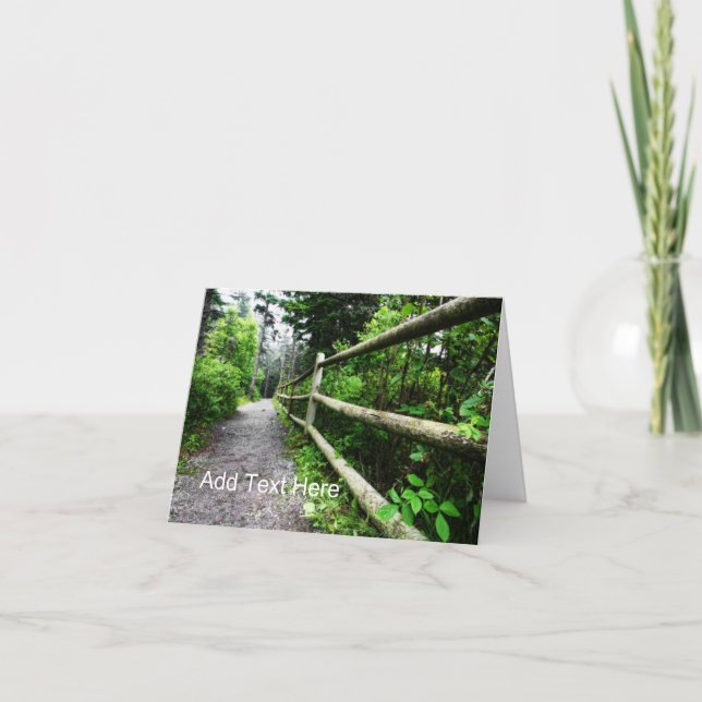 Carte Le chemin de la vie (Devant)