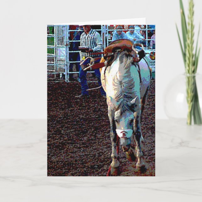 Carte Le Cheval A Gagné Cette Ronde (Devant)