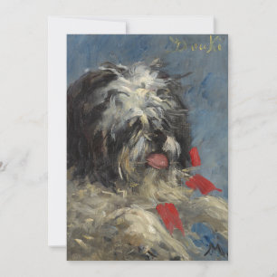 Carte Le Chien ‘Donki’ Édouard Manet