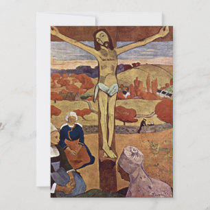 Carte Le Christ jaune par Paul Gauguin, Vintage Fine Art