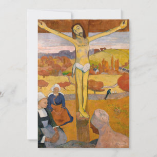Carte Le Christ Jaune   Paul Gauguin