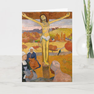 Carte Le Christ Jaune   Paul Gauguin